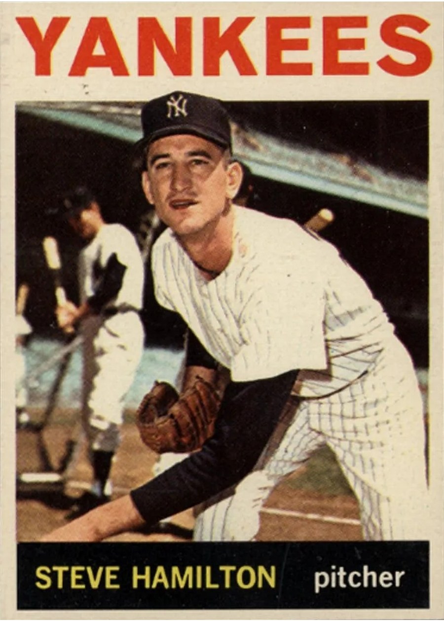 1964 Topps #206 Steve Hamilton, New York Yankees