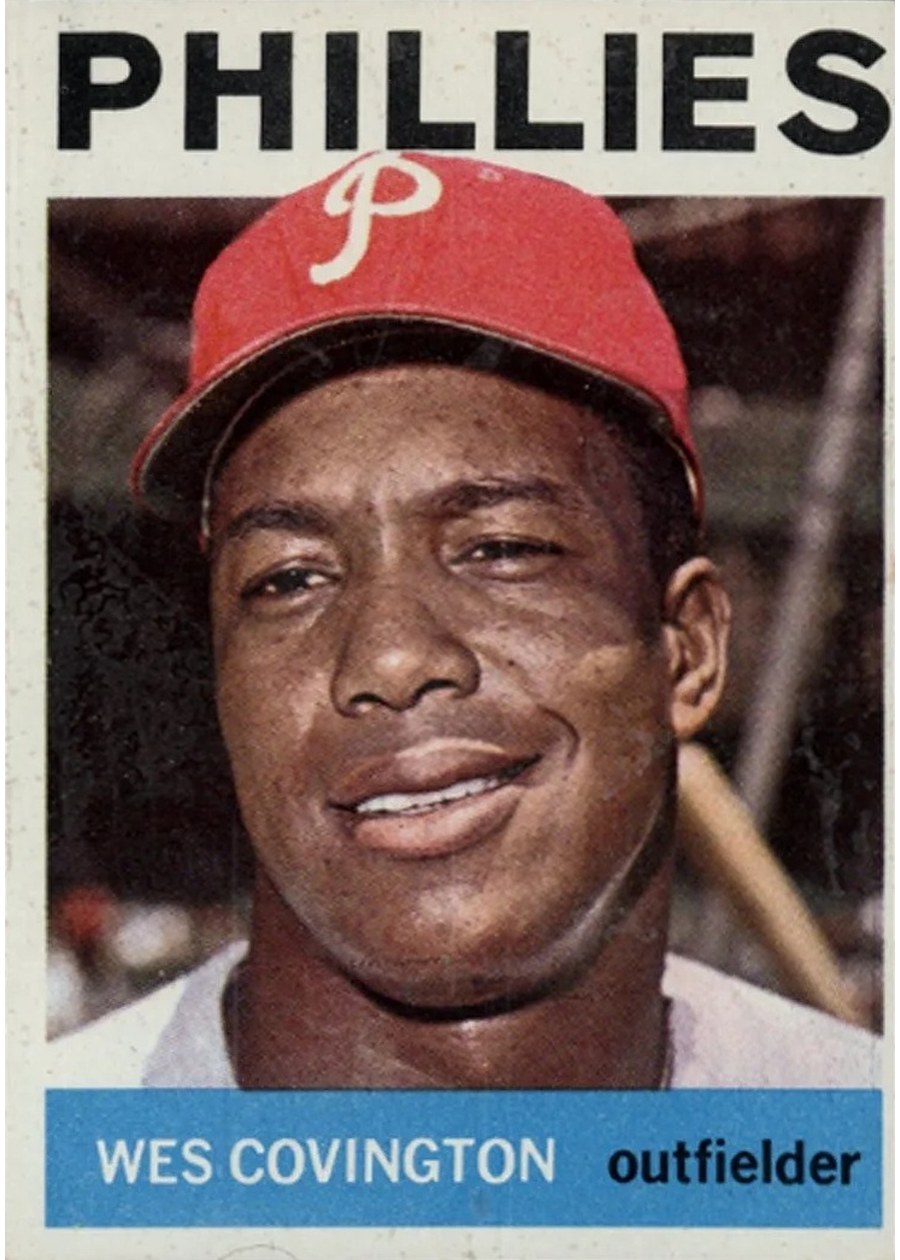 1964 Topps #208 Wes Covington, Philadelphia Phillies