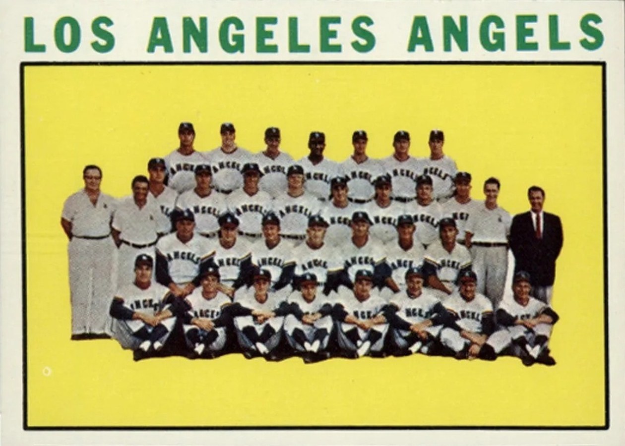 1964 Topps #213 Los Angeles Angels
