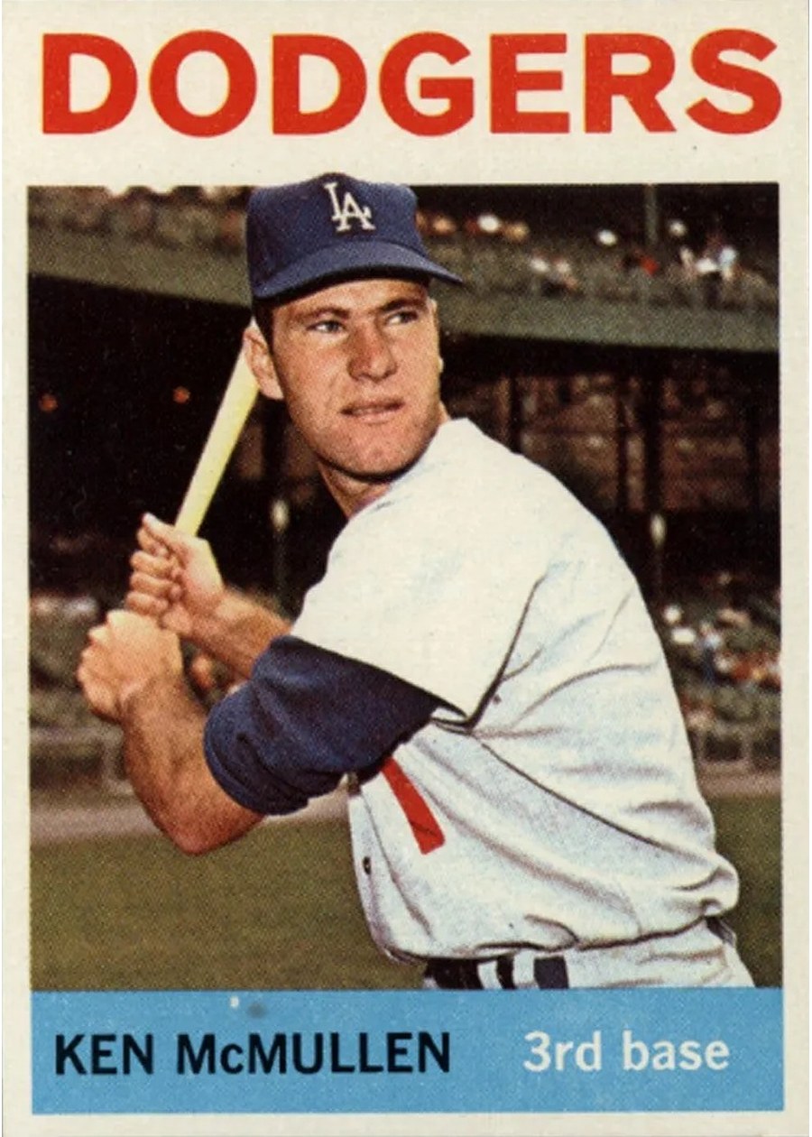 1964 Topps #214 Ken McMullen, Los Angeles Dodgers