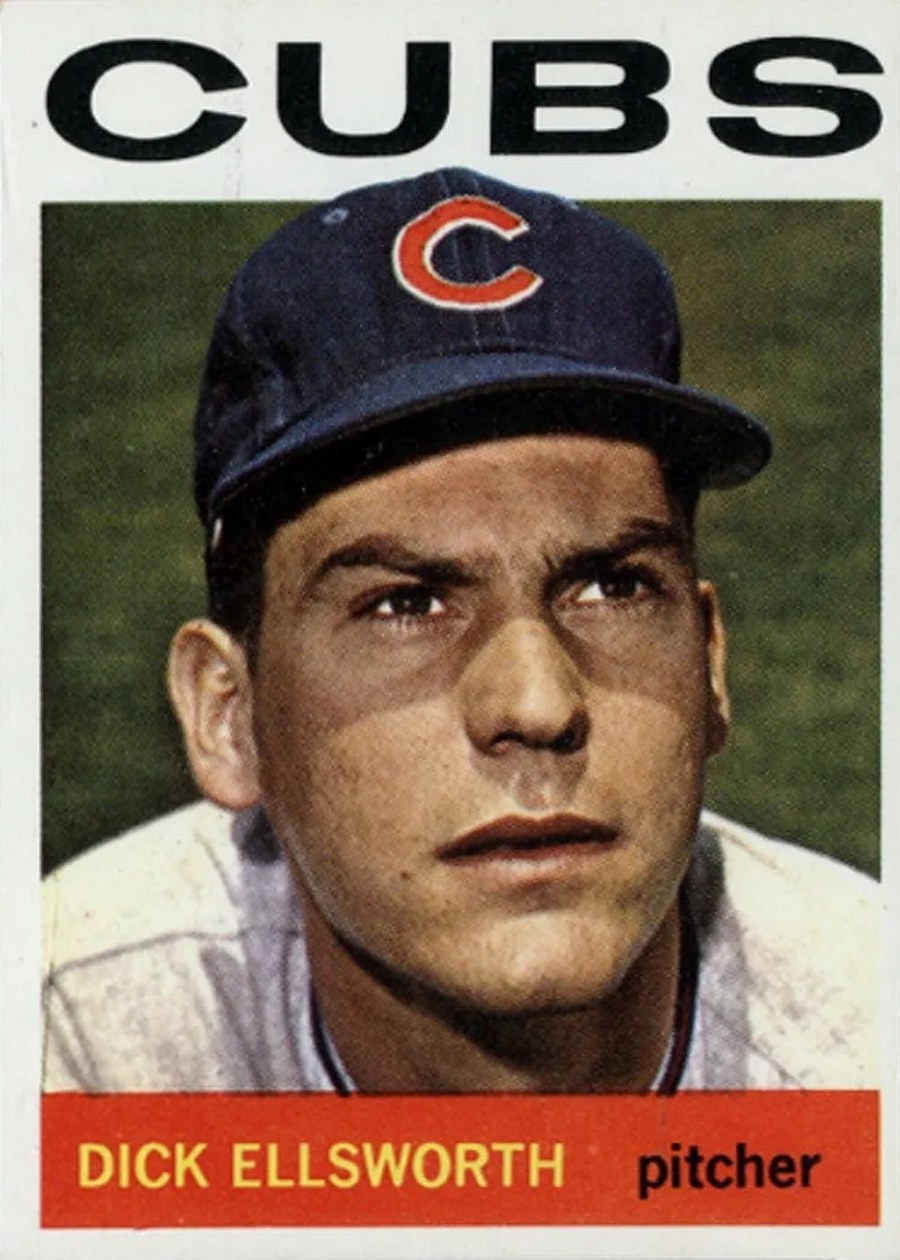 1964 Topps #220 Dick Ellsworth, Chicago Cubs