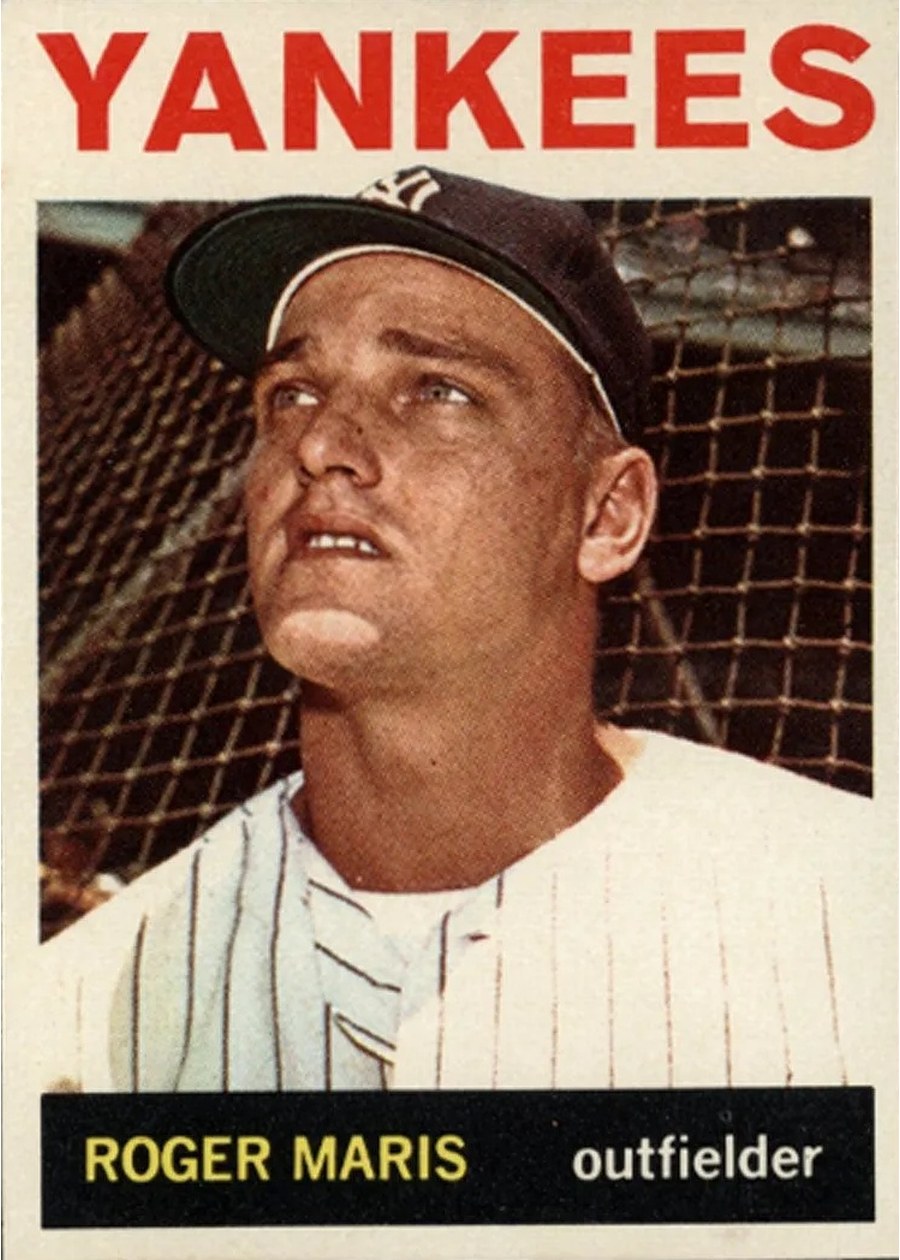 1964 Topps #225 Roger Maris, New York Yankees