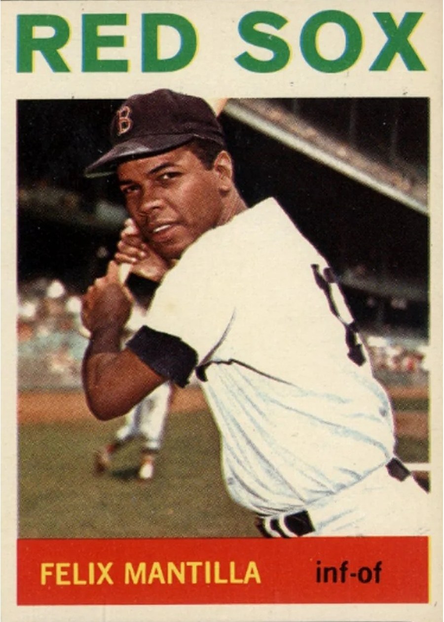 1964 Topps #228 Felix Mantilla, Boston Red Sox