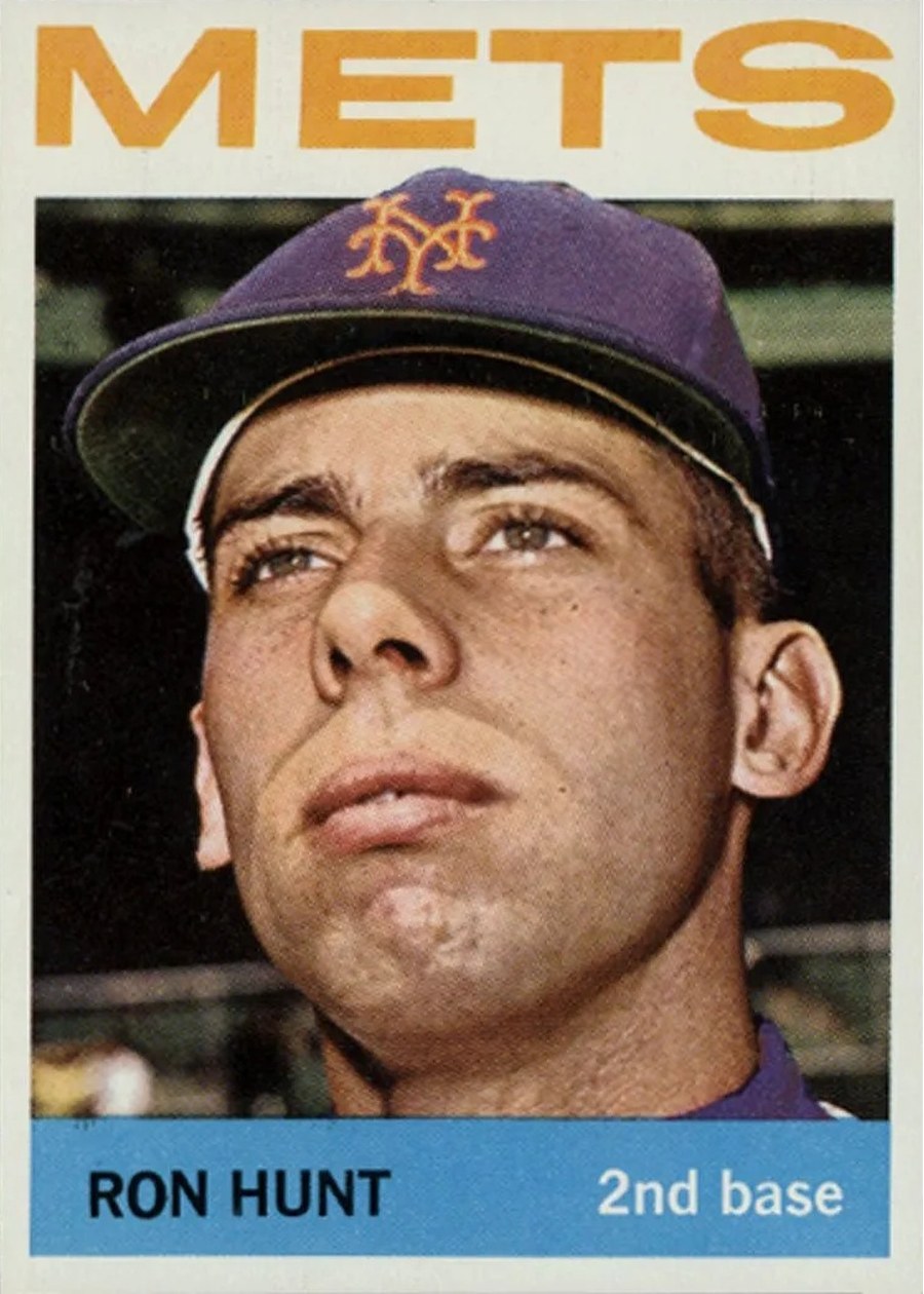 1964 Topps #235 Ron Hunt, New York Mets