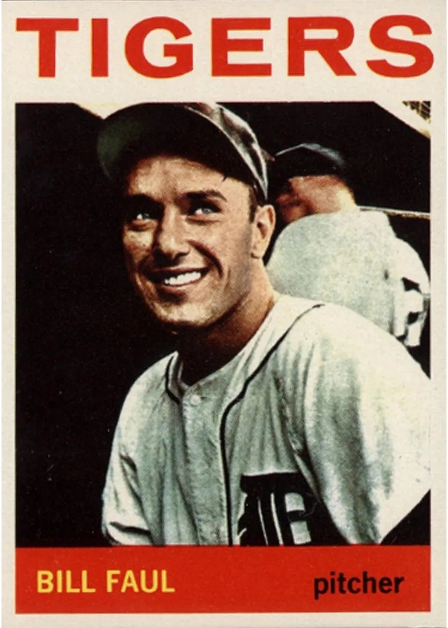 1964 Topps #236 Bill Faul, Detroit Tigers