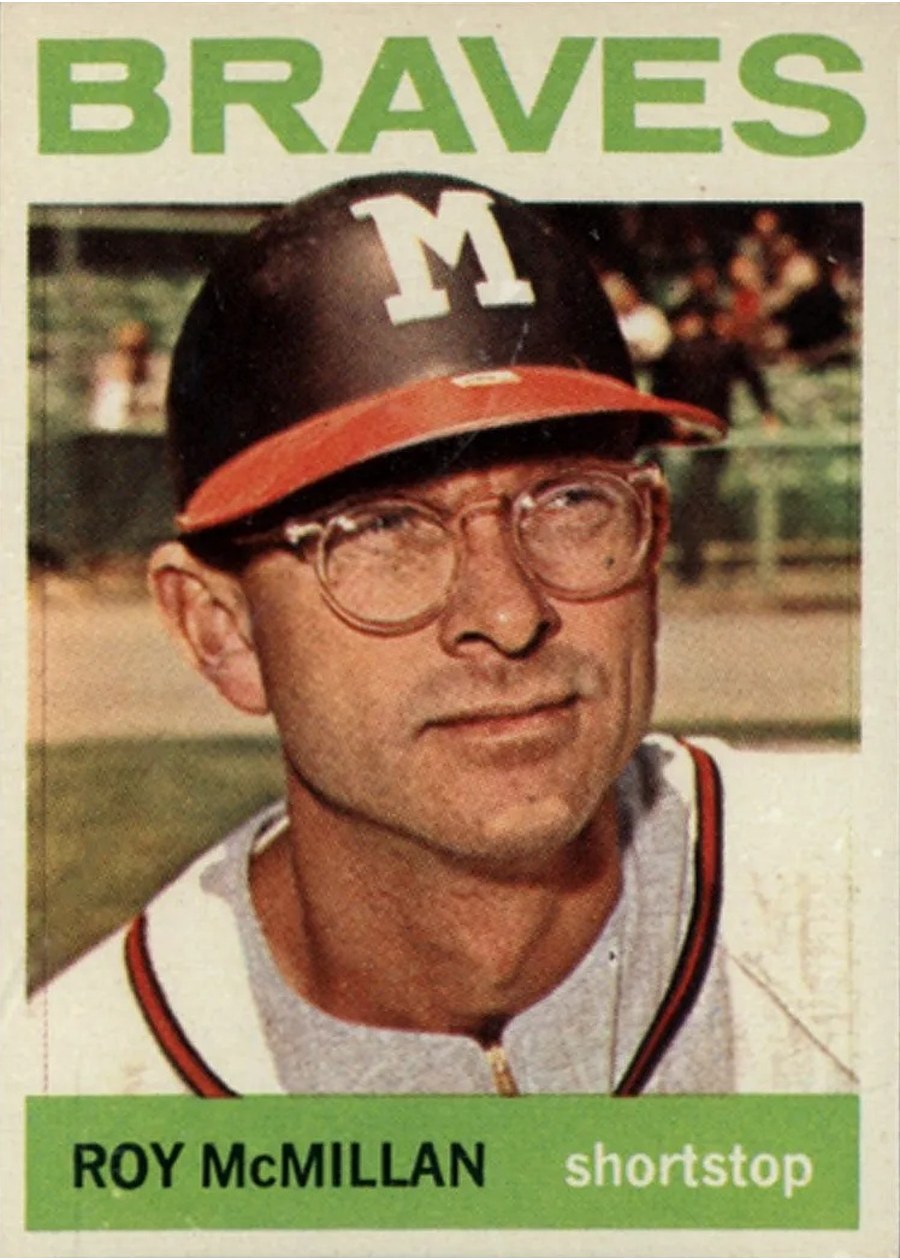 1964 Topps #238 Roy McMillan, Milwaukee Braves