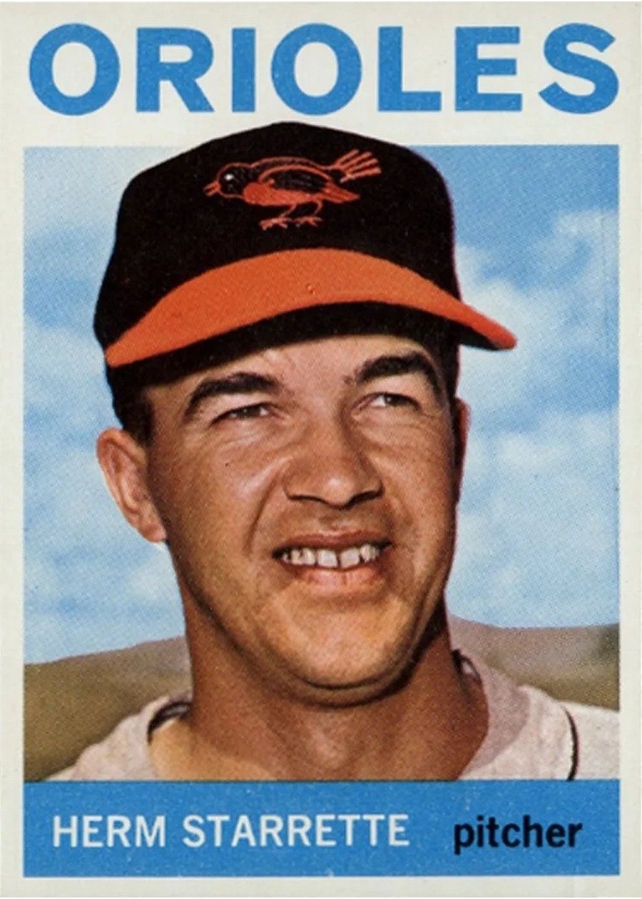 1964 Topps #239 Herm Starrette, Baltimore Orioles