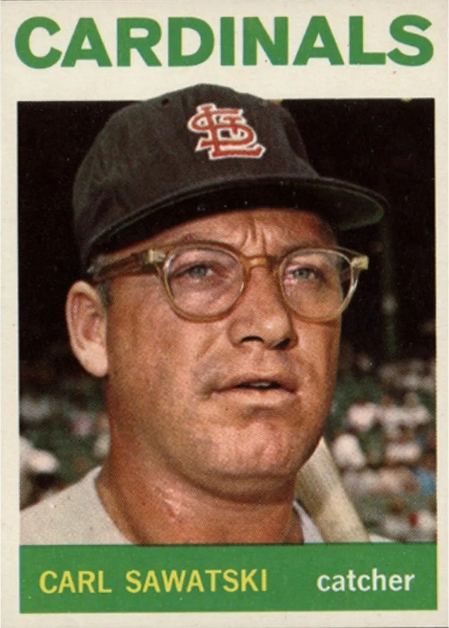 1964 Topps #24 Carl Sawatski, St. Louis Cardinals