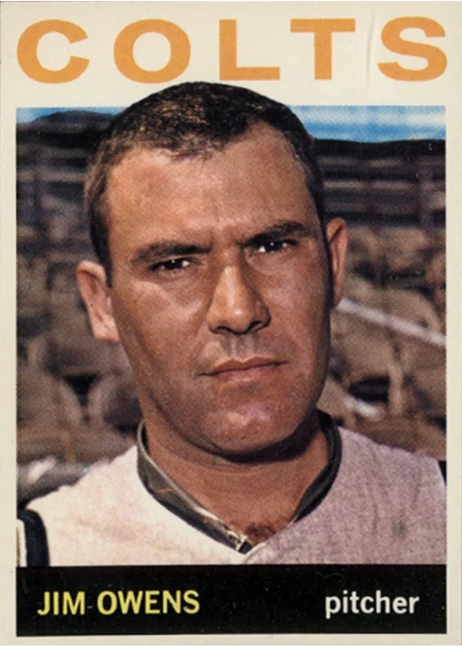 1964 Topps #241 Jim Owens, Houston Colt .45's
