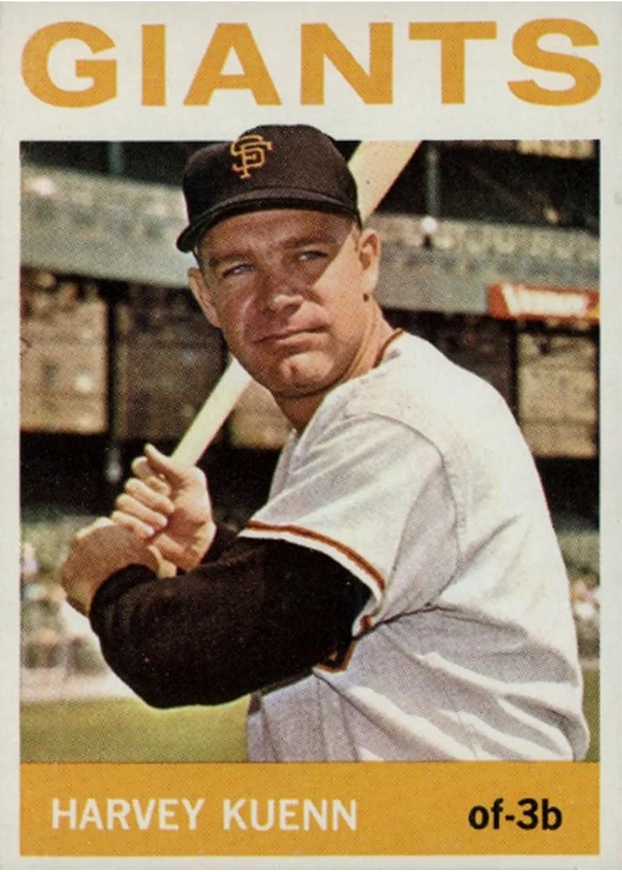 1964 Topps #242 Harvey Kuenn, San Francisco Giants