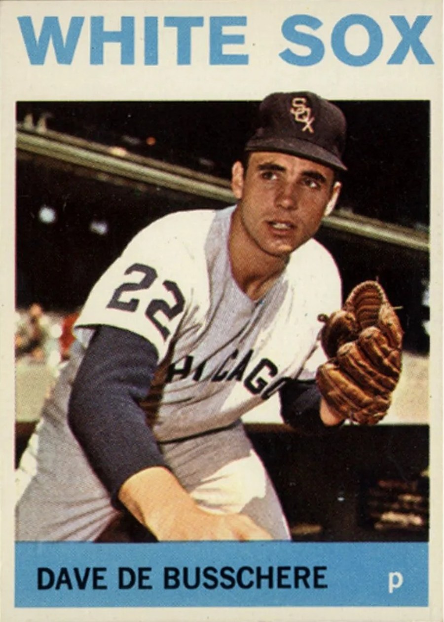 1964 Topps #247 Dave DeBusschere, Chicago White Sox