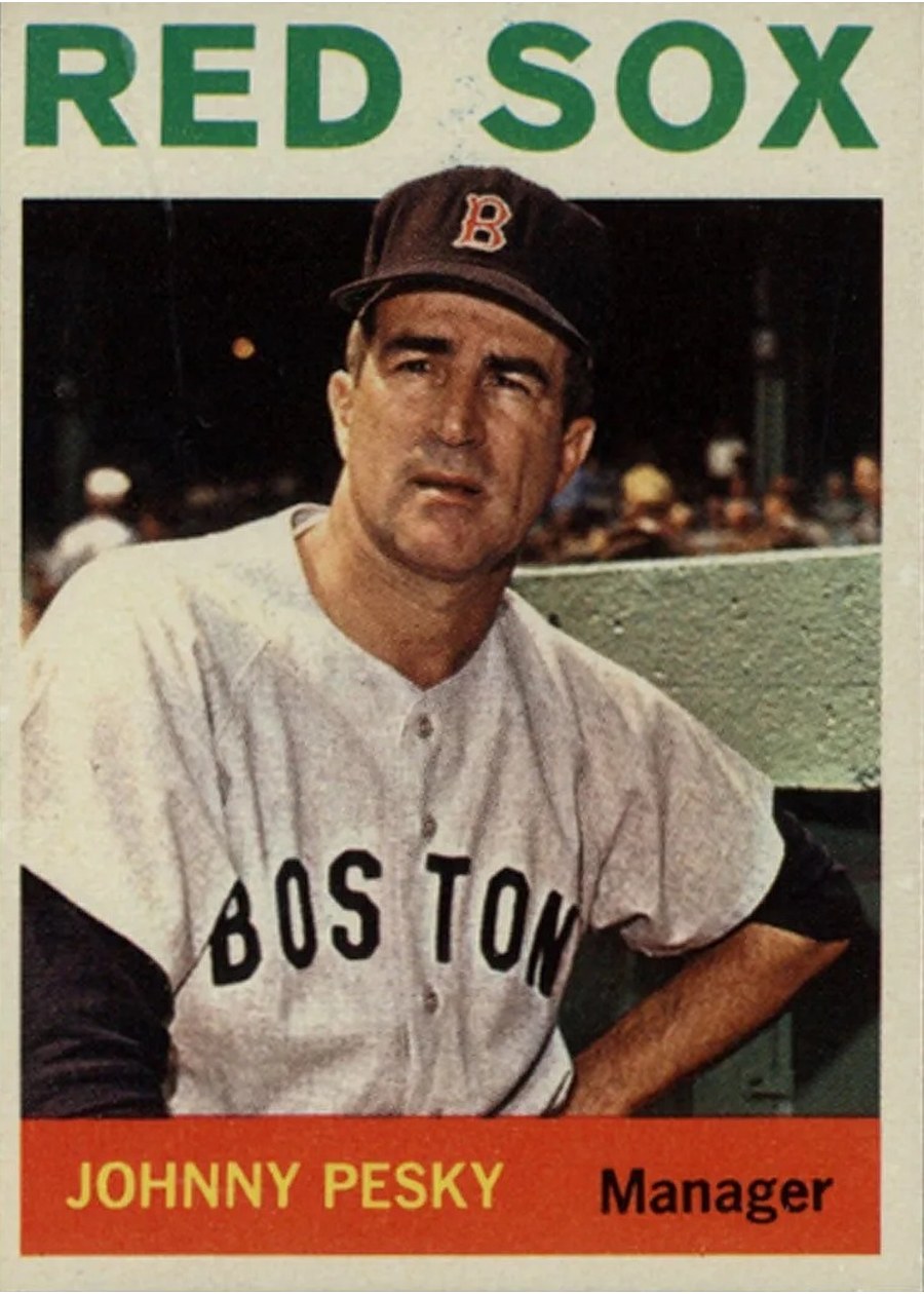 1964 Topps #248 Johnny Pesky, Boston Red Sox