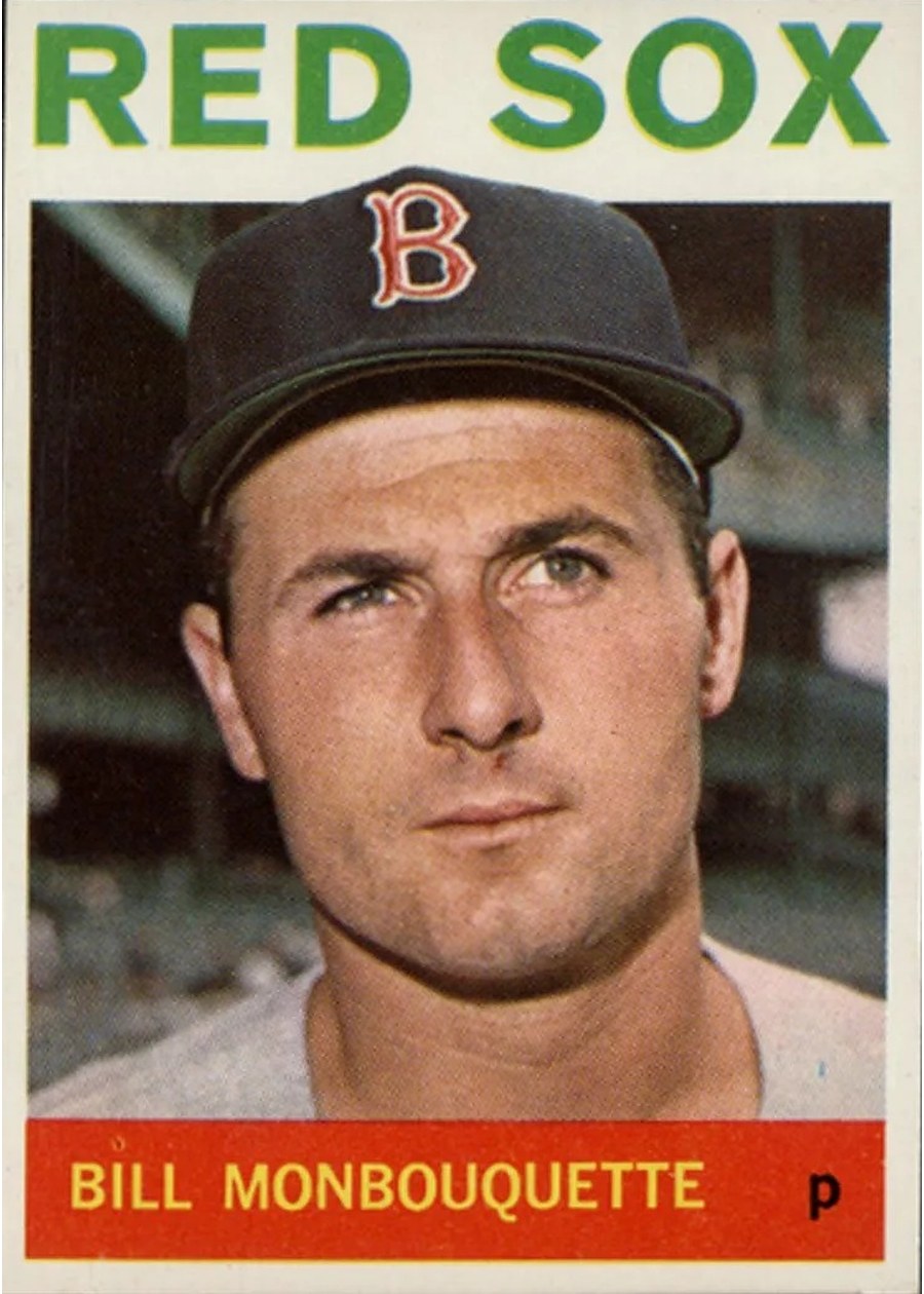 1964 Topps #25 Bill Monbouquette, Boston Red Sox