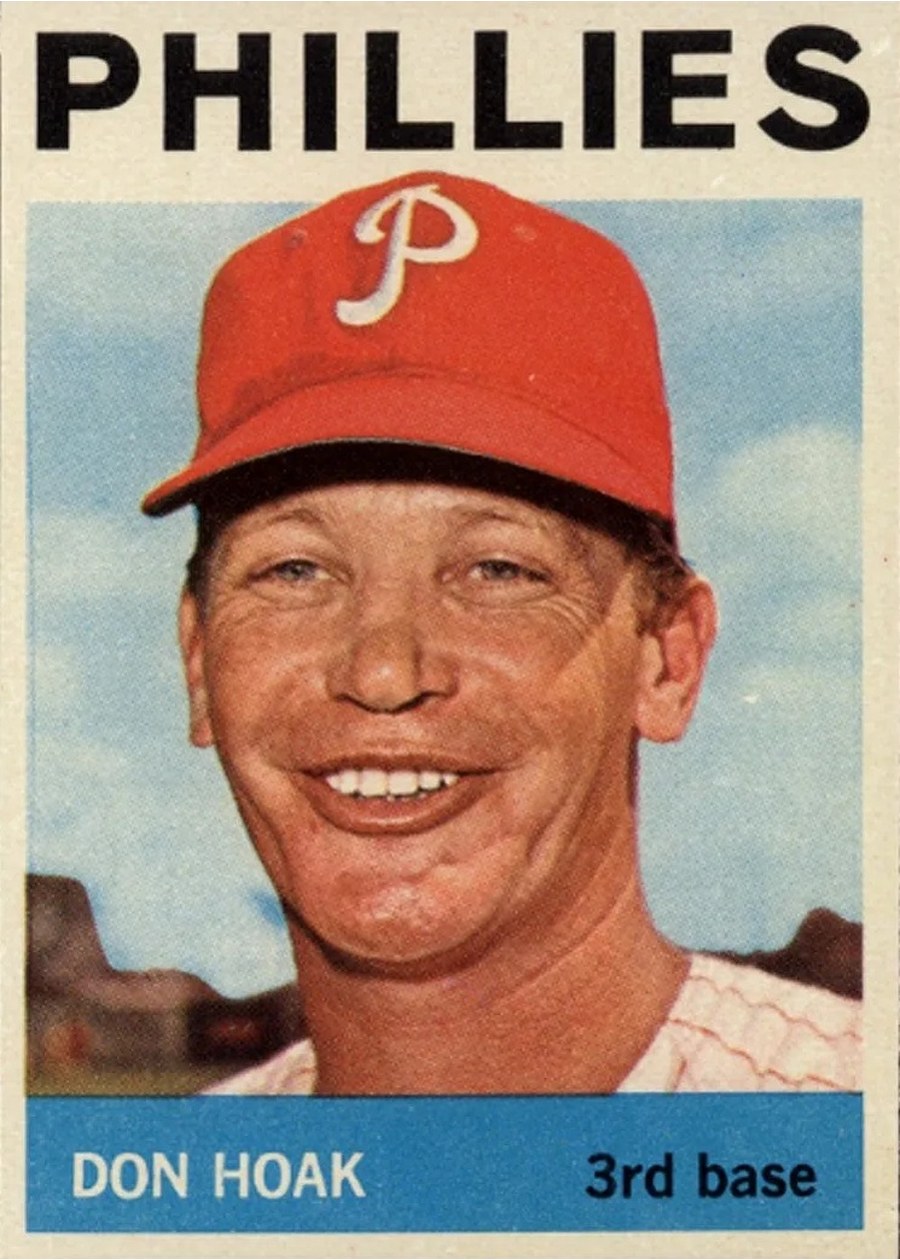 1964 Topps #254 Don Hoak, Philadelphia Phillies