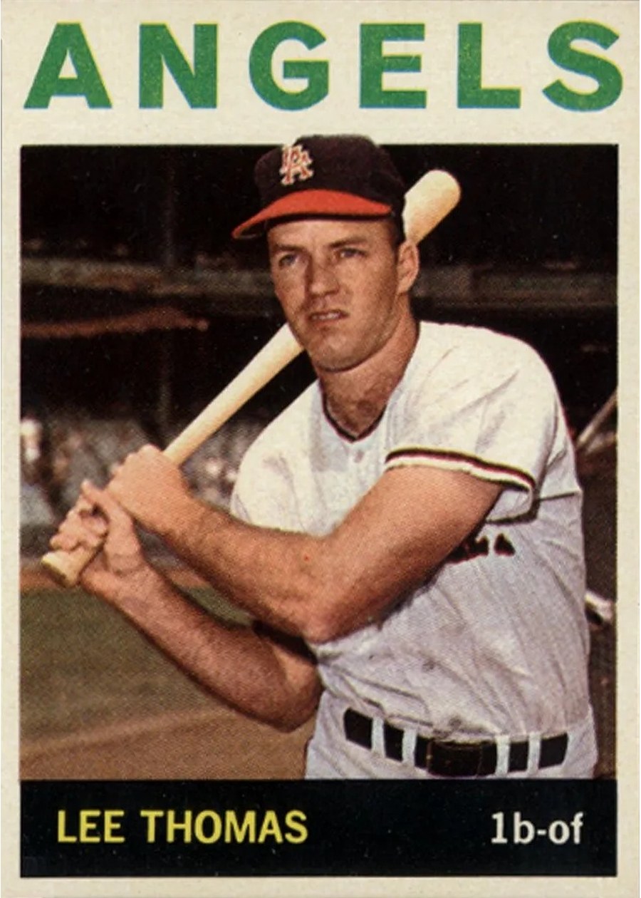 1964 Topps #255 Lee Thomas, Los Angeles Angels