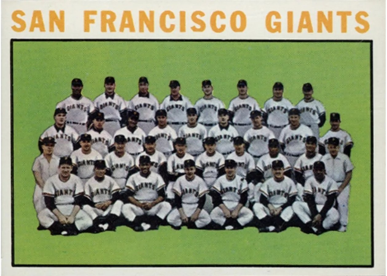 1964 Topps #257 San Francisco Giants
