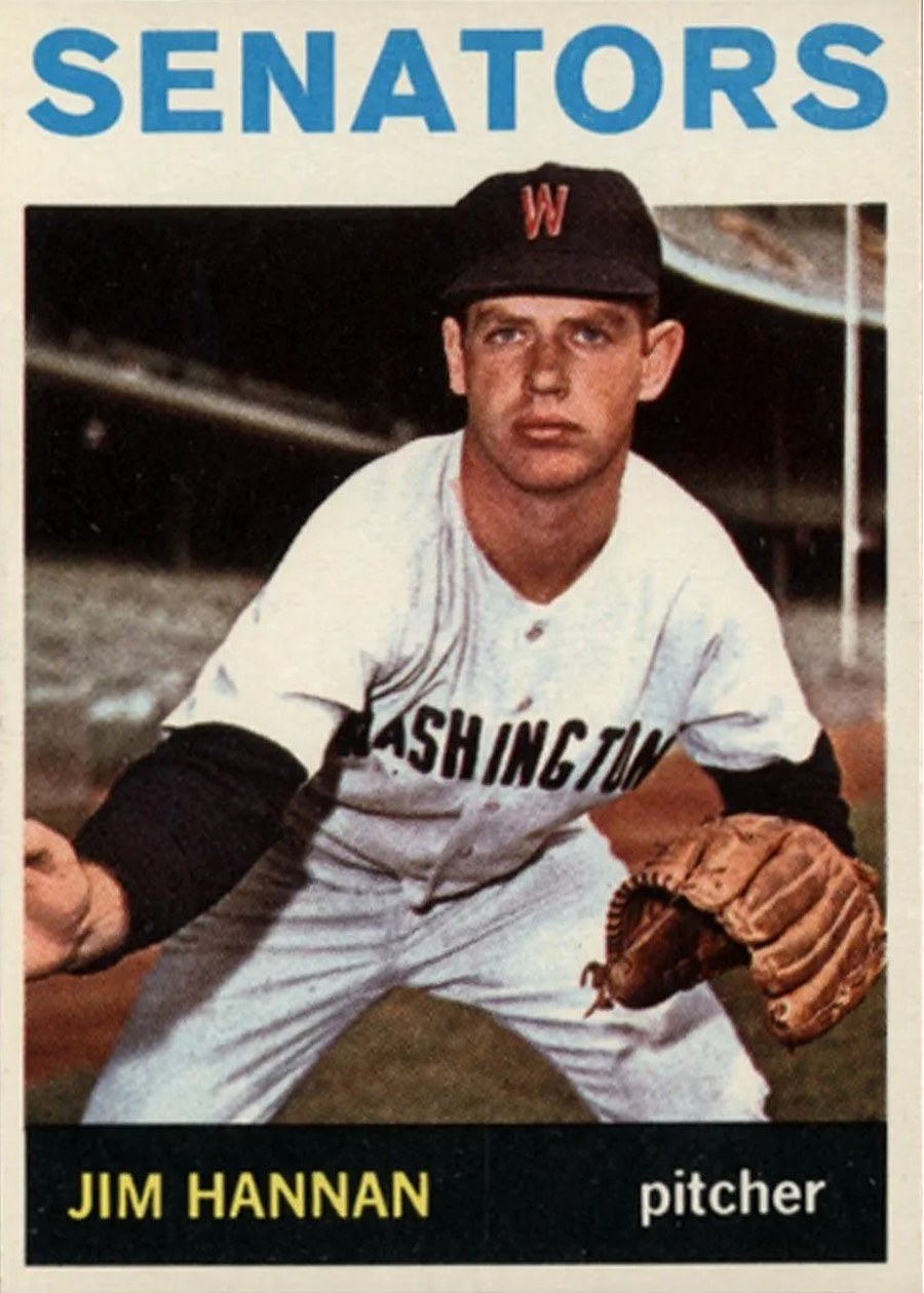 1964 Topps #261 Jim Hannan, Washington Senators