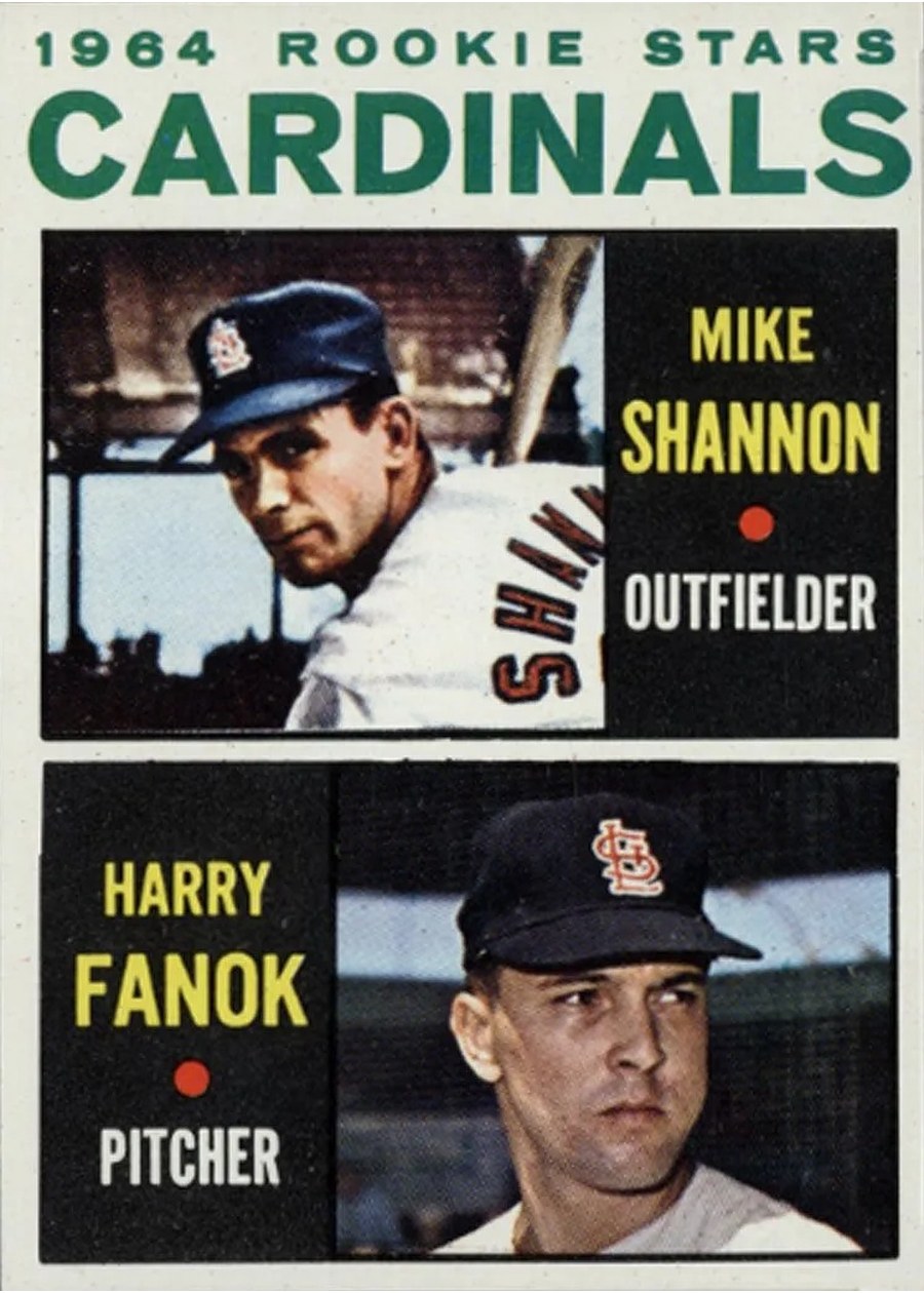 1964 Topps #262 Cardinals 1964 Rookie Stars, St. Louis Cardinals
