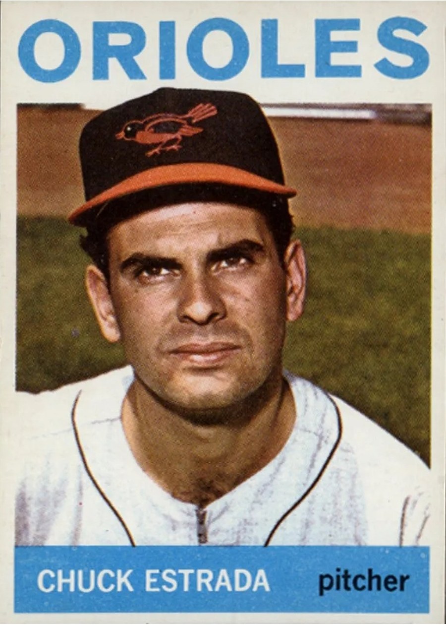 1964 Topps #263 Chuck Estrada, Baltimore Orioles