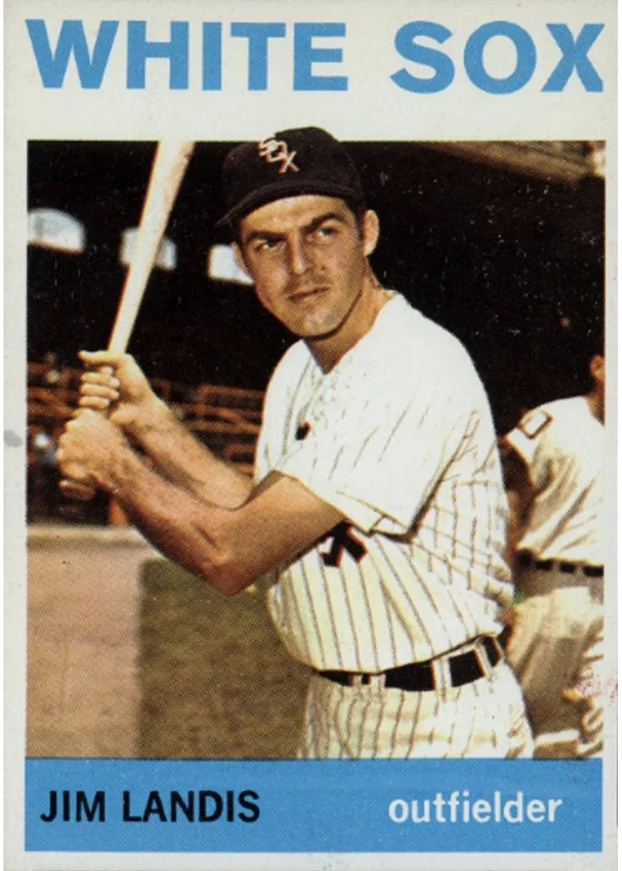 1964 Topps #264 Jim Landis, Chicago White Sox
