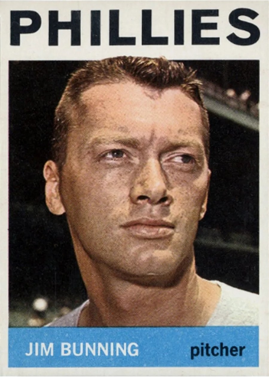 1964 Topps #265 Jim Bunning, Philadelphia Phillies