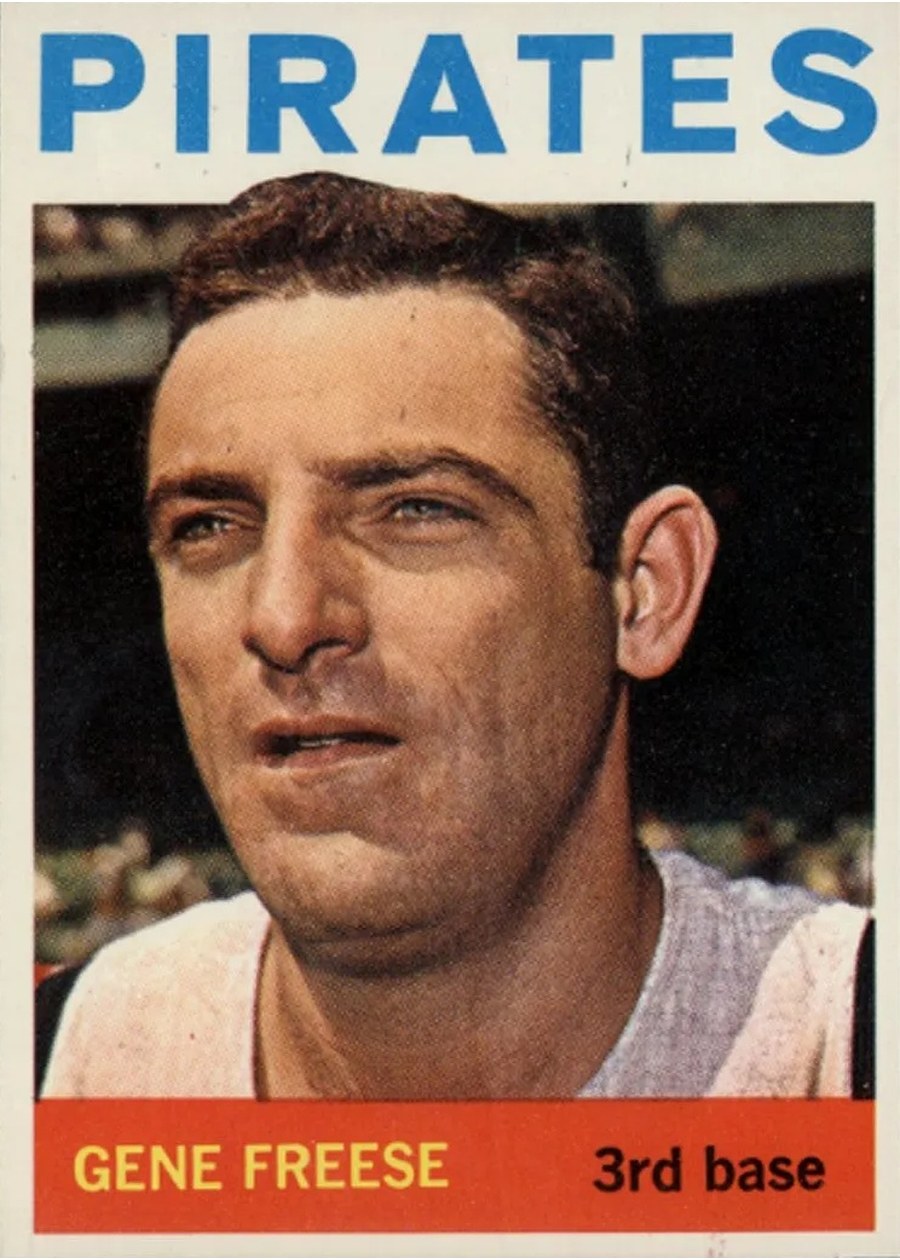 1964 Topps #266 Gene Freese, Pittsburgh Pirates