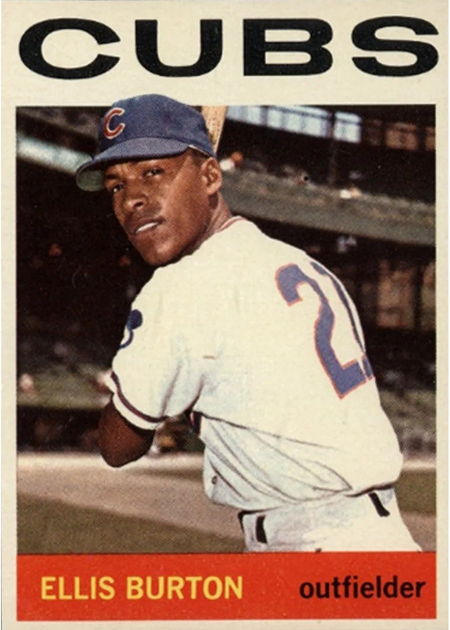 1964 Topps #269 Ellis Burton, Chicago Cubs