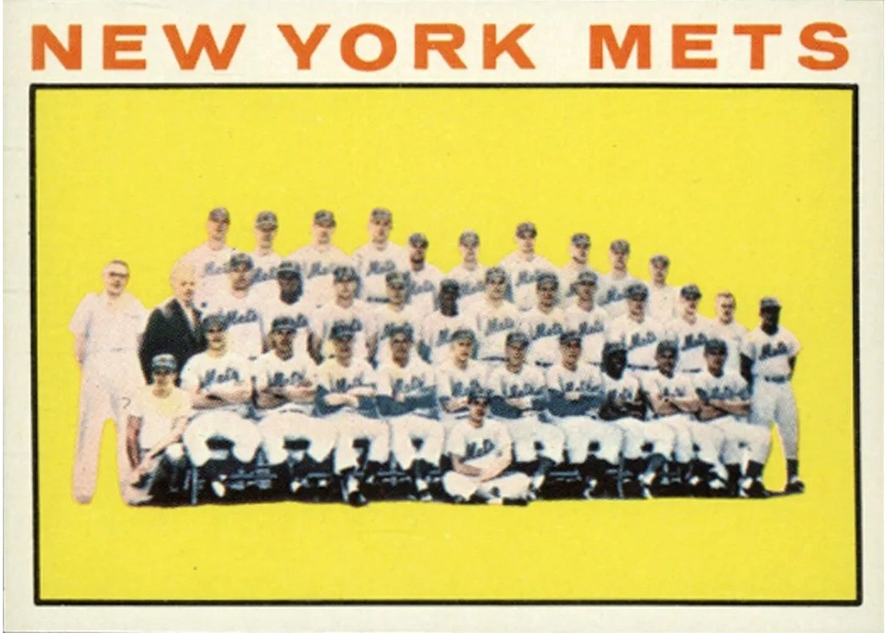 1964 Topps #27 New York Mets