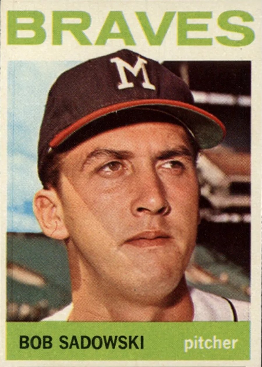 1964 Topps #271 Bob Sadowski, Milwaukee Braves