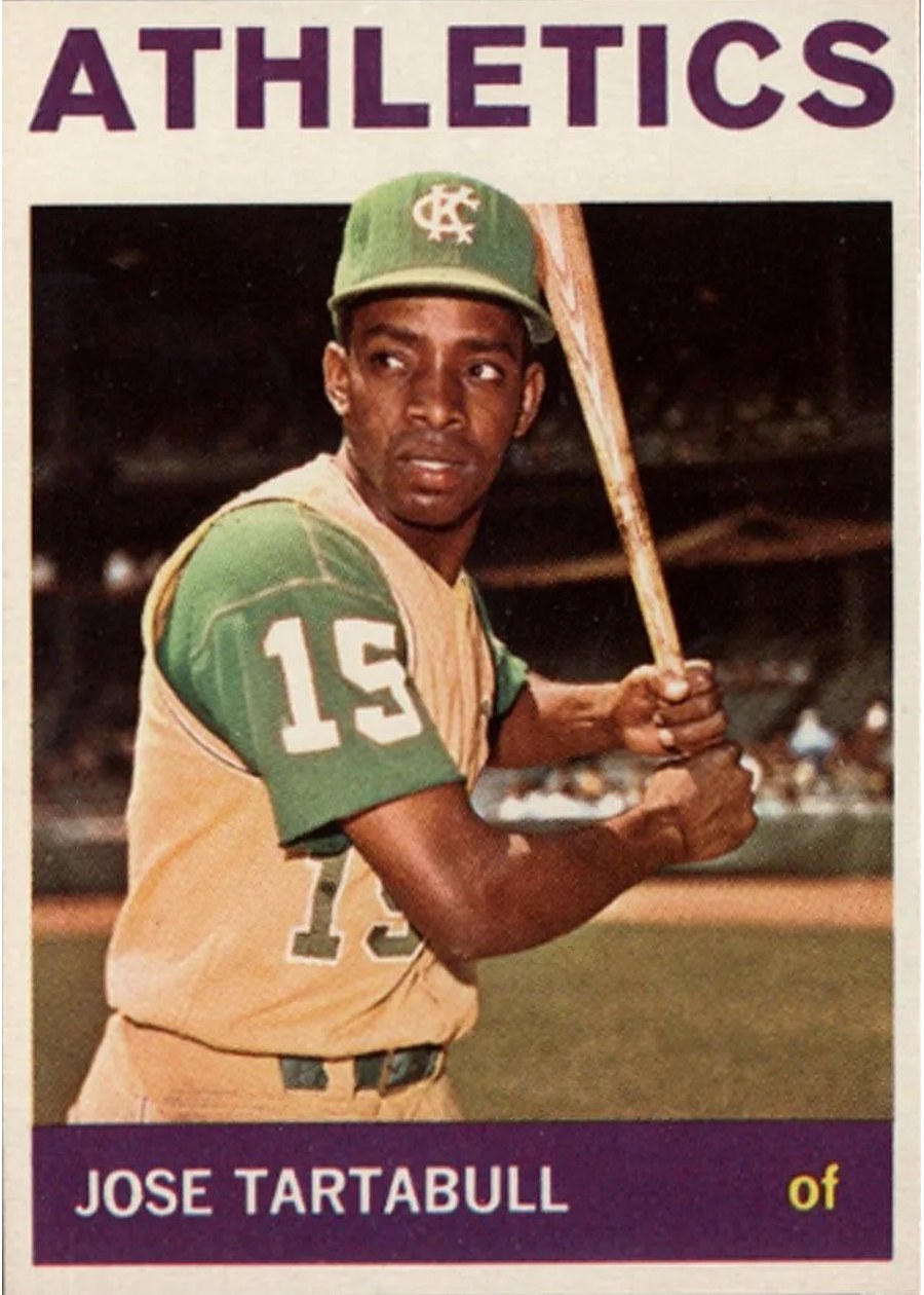 1964 Topps #276 Jose Tartabull, Kansas City Athletics