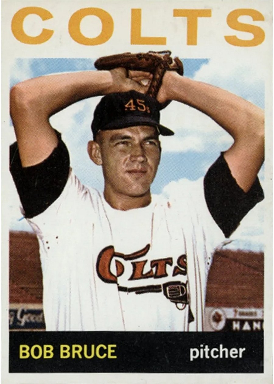 1964 Topps #282 Bob Bruce, Houston Colt .45's