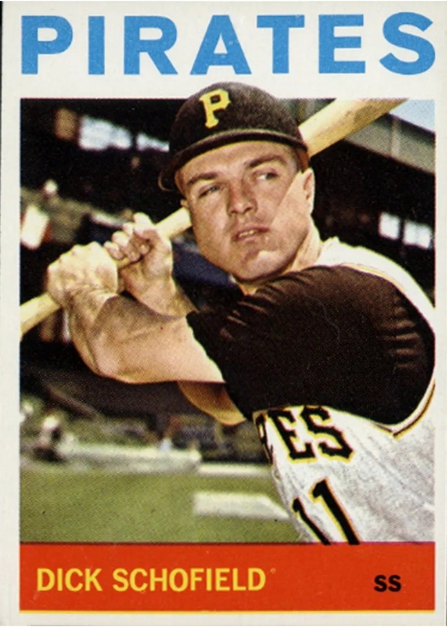 1964 Topps #284 Dick Schofield, Pittsburgh Pirates