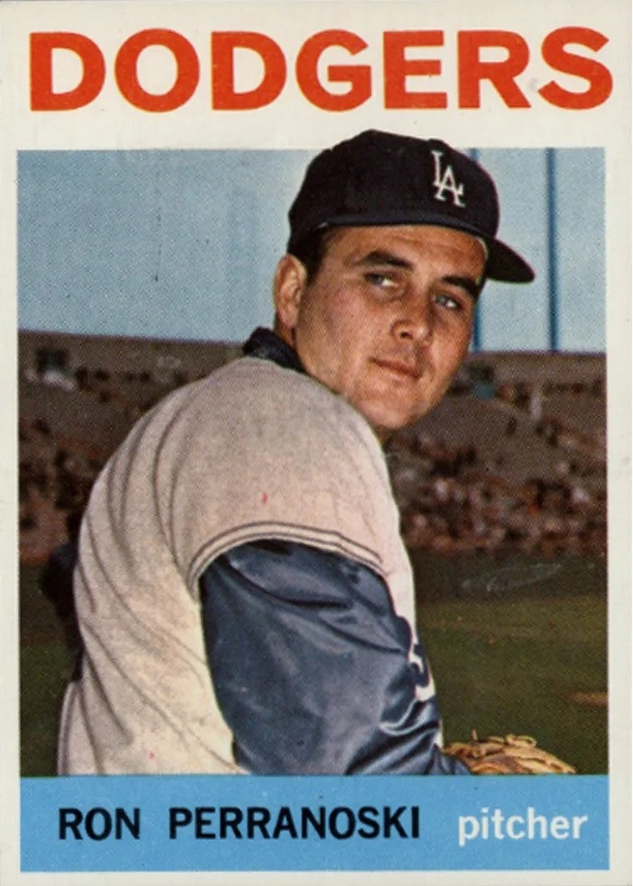 1964 Topps #30 Ron Perranoski, Los Angeles Dodgers