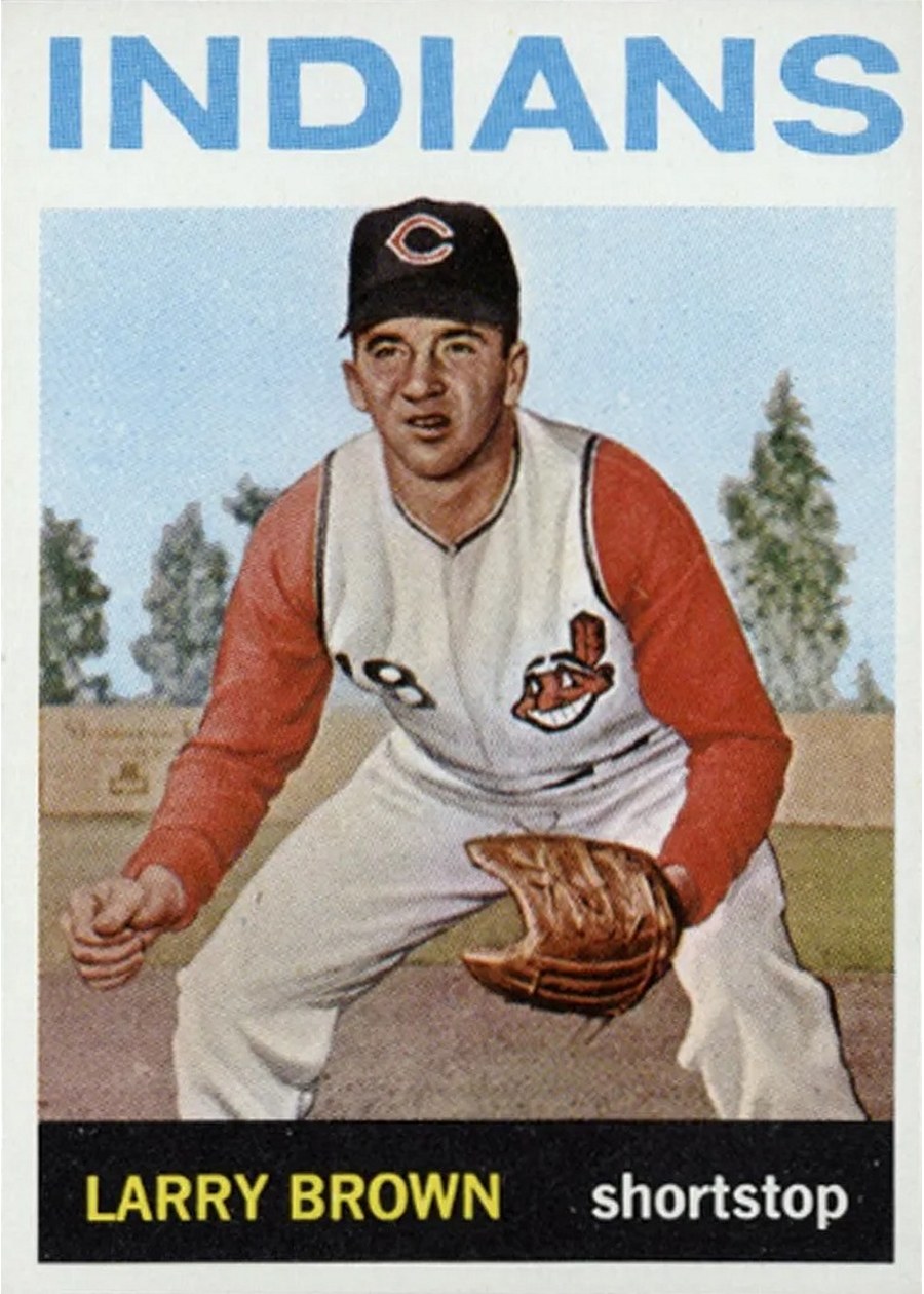 1964 Topps #301 Larry Brown, Cleveland Indians