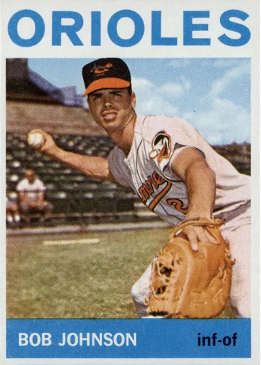1964 Topps #304 Bob Johnson, Baltimore Orioles