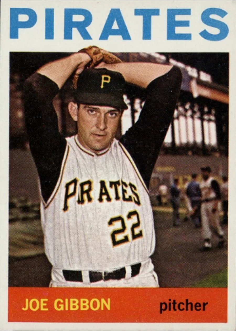 1964 Topps #307 Joe Gibbon, Pittsburgh Pirates