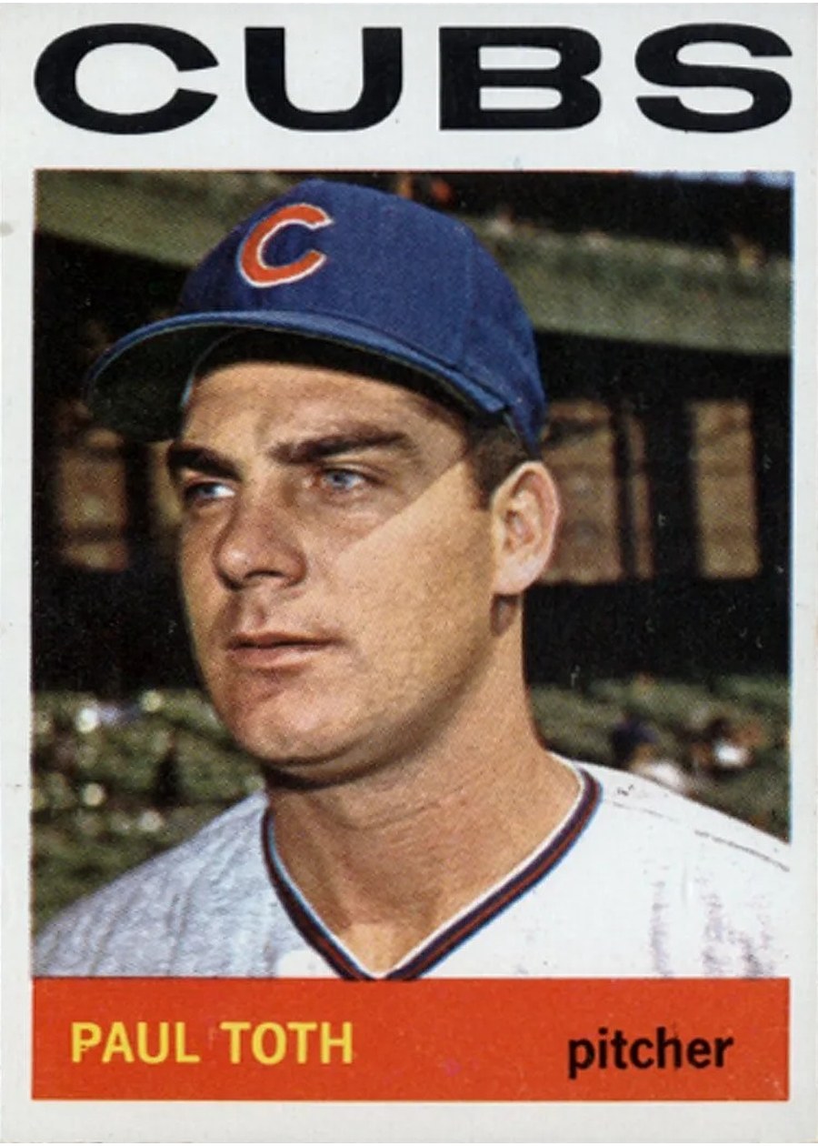 1964 Topps #309 Paul Toth, Chicago Cubs