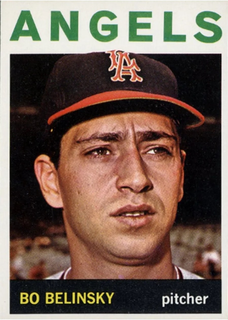 1964 Topps #315 Bo Belinsky, Los Angeles Angels