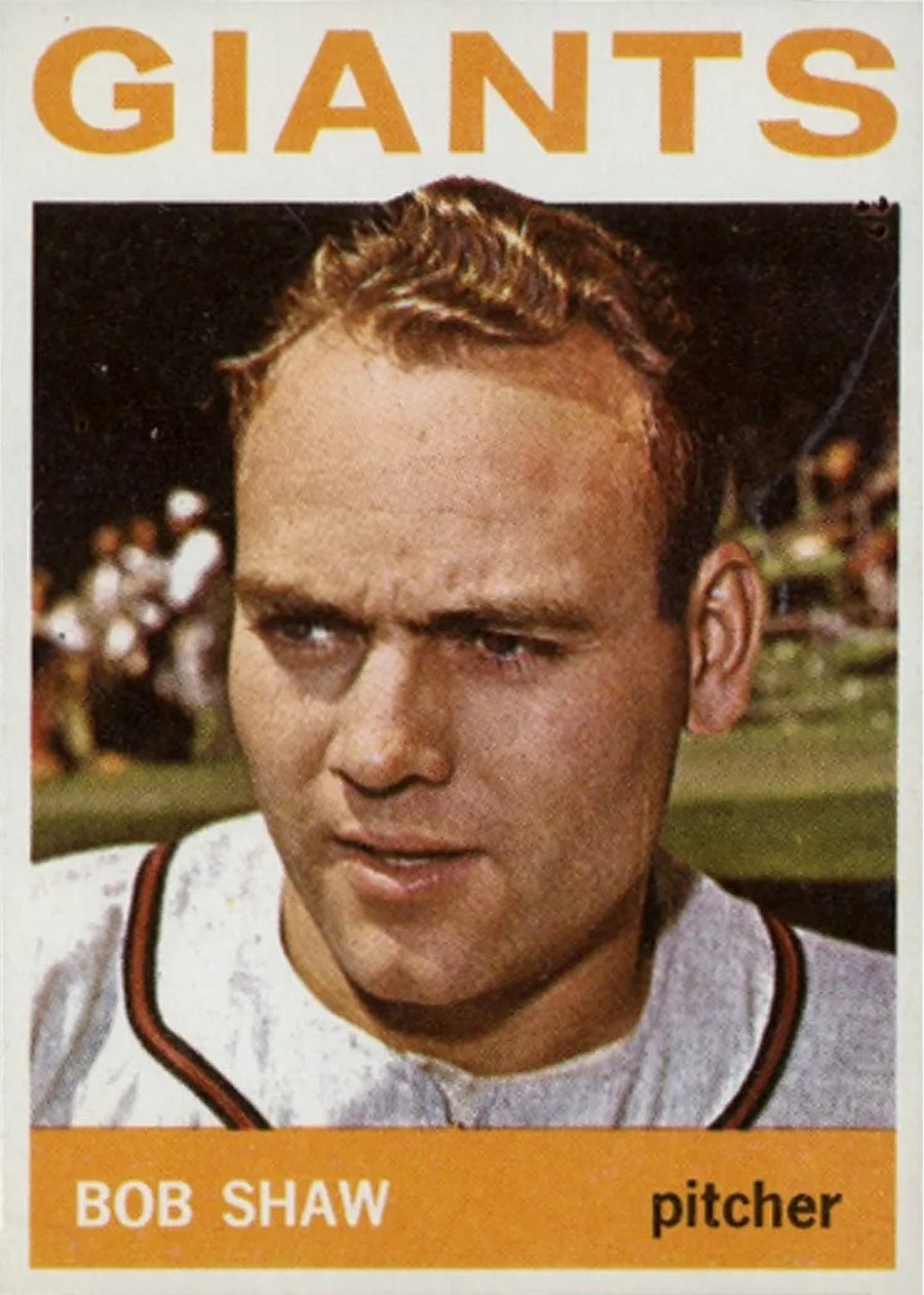 1964 Topps #328 Bob Shaw, San Francisco Giants