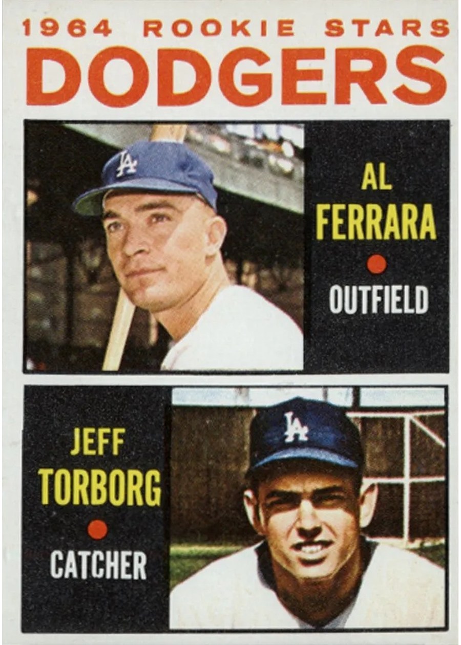 1964 Topps #337 Dodgers 1964 Rookie Stars, Los Angeles Dodgers