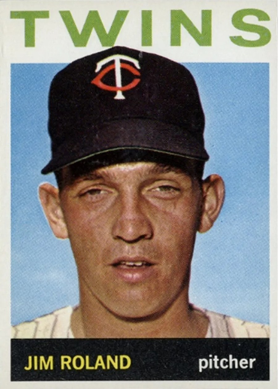 1964 Topps #341 Jim Roland, Minnesota Twins