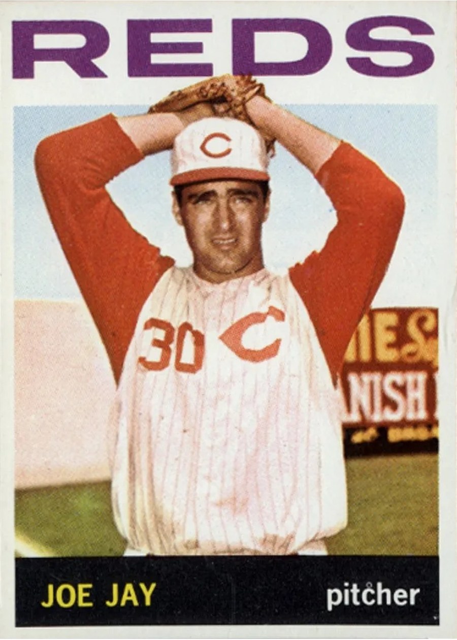 1964 Topps #346 Joe Jay, Cincinnati Reds
