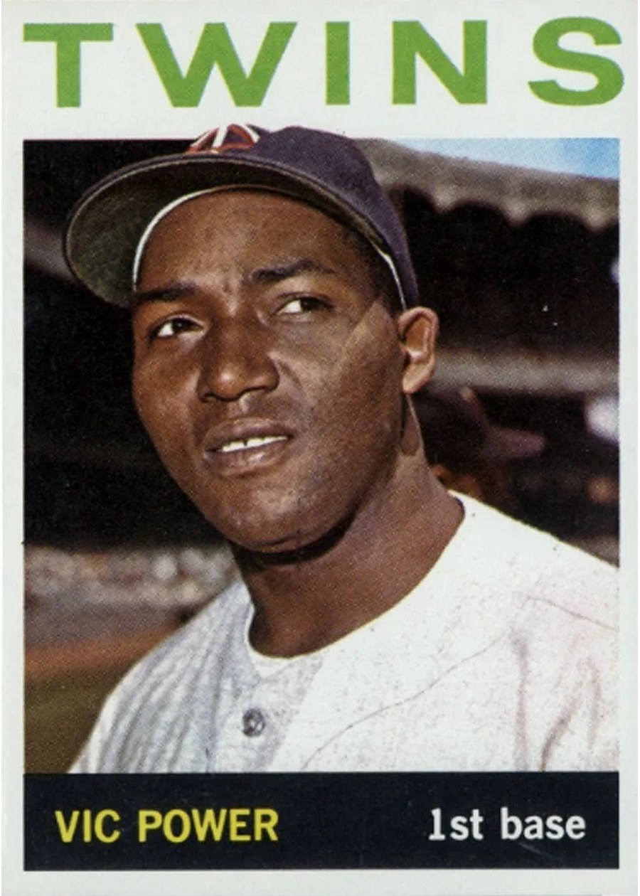 1964 Topps #355 Vic Power, Minnesota Twins