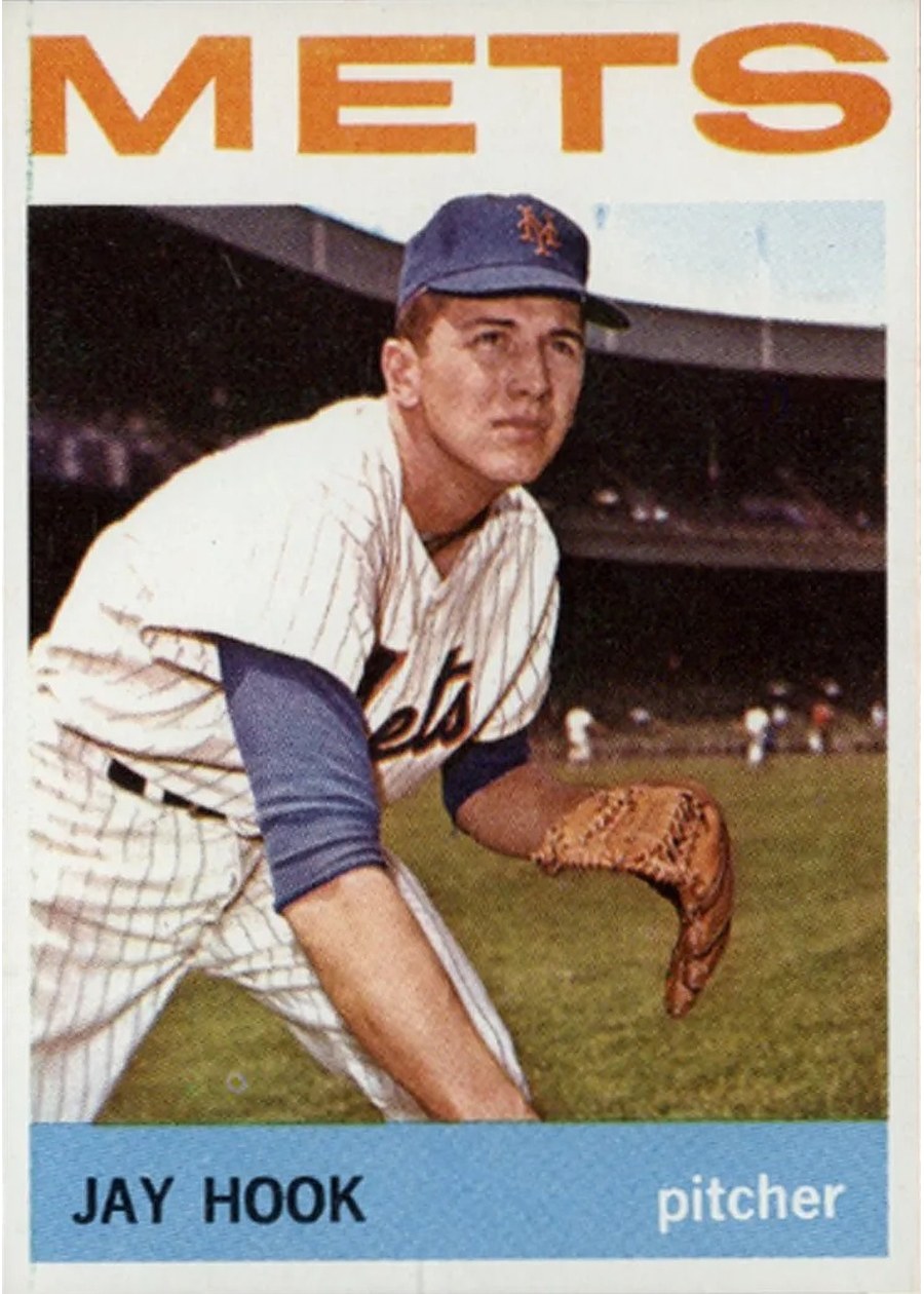 1964 Topps #361 Jay Hook, New York Mets