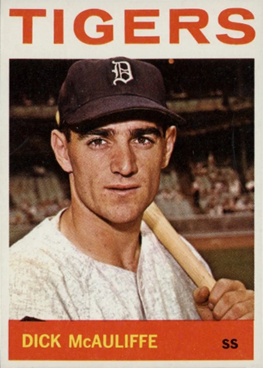 1964 Topps #363 Dick McAuliffe, Detroit Tigers
