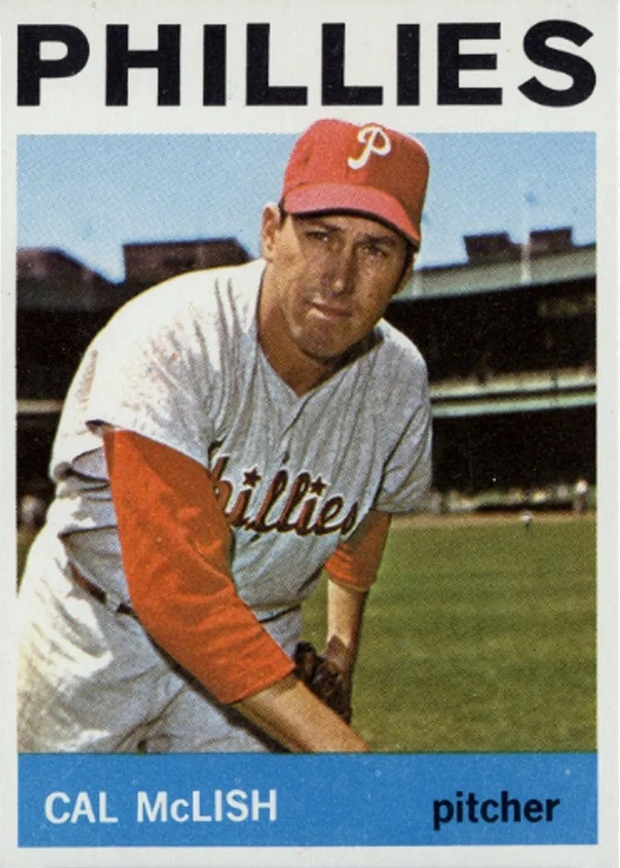 1964 Topps #365 Cal McLish, Philadelphia Phillies