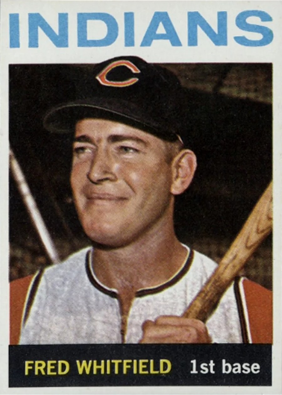 1964 Topps #367 Fred Whitfield, Cleveland Indians
