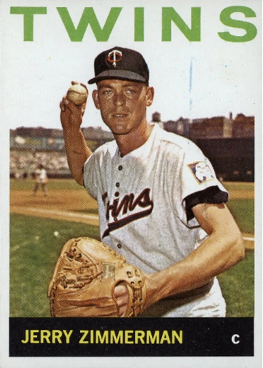 1964 Topps #369 Jerry Zimmerman, Minnesota Twins