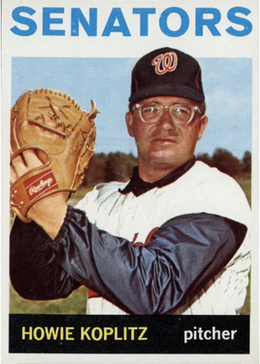 1964 Topps #372 Howie Koplitz, Washington Senators