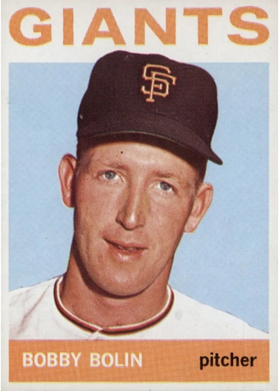 1964 Topps #374 Bobby Bolin, San Francisco Giants